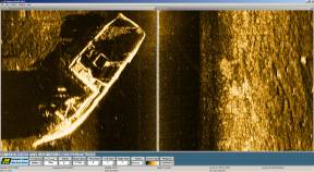 Side Scan Sonar scanned a shrimpboat