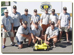 Missouri state water patrol with their TOV-1 and Pulse 8X metal detector