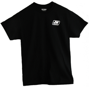 Front view of a black shirt
