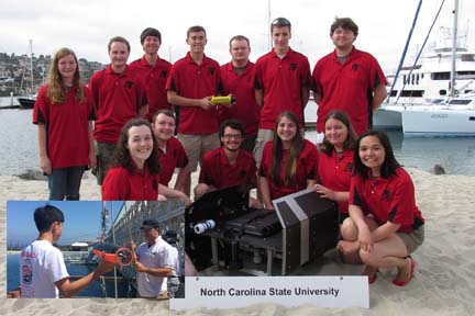 Thirteen people in photo from North Carolina State University