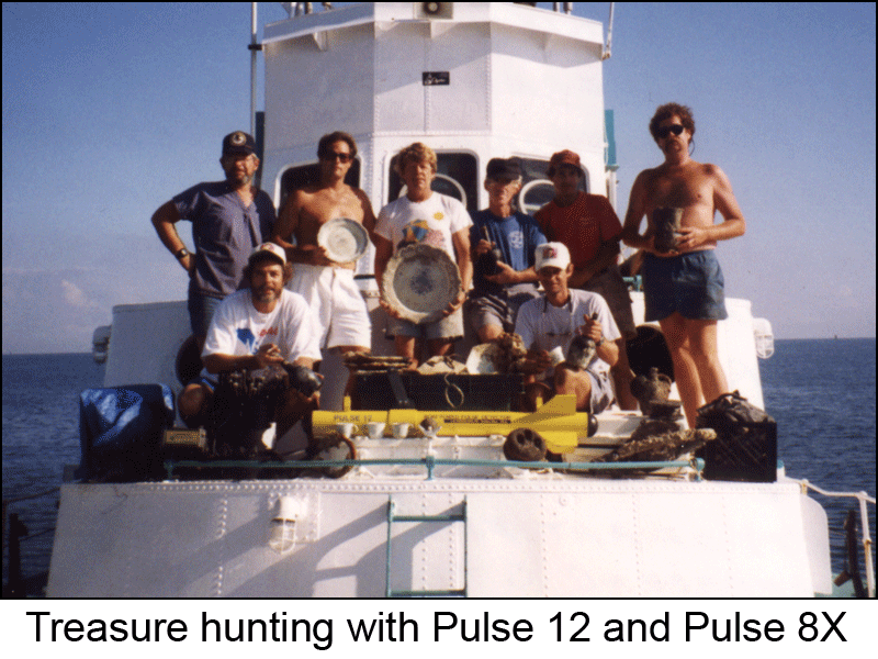  Treasure hunting with Pulse 12 and Pulse 8X