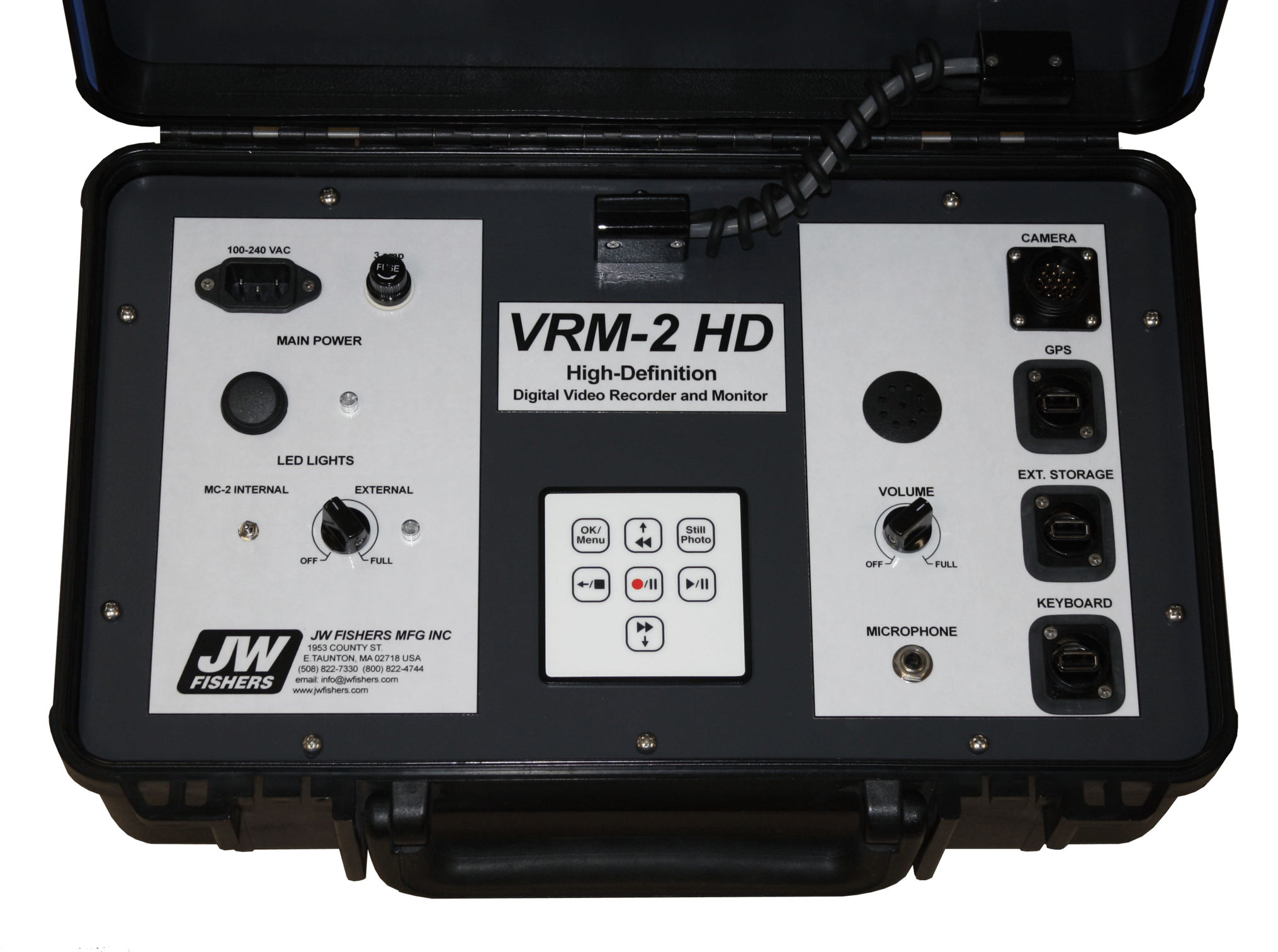 VRM-2 front panel